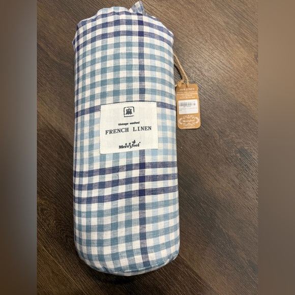 Merryfeel Luxurious Linen Duvet Cover Set King, 100% French Linen Flax - Picture 7 of 10